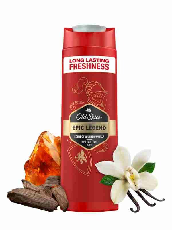 Гель для душа и шампунь Old Spice "Epic Legend", унисекс, 3в1, 400 мл — фото 1