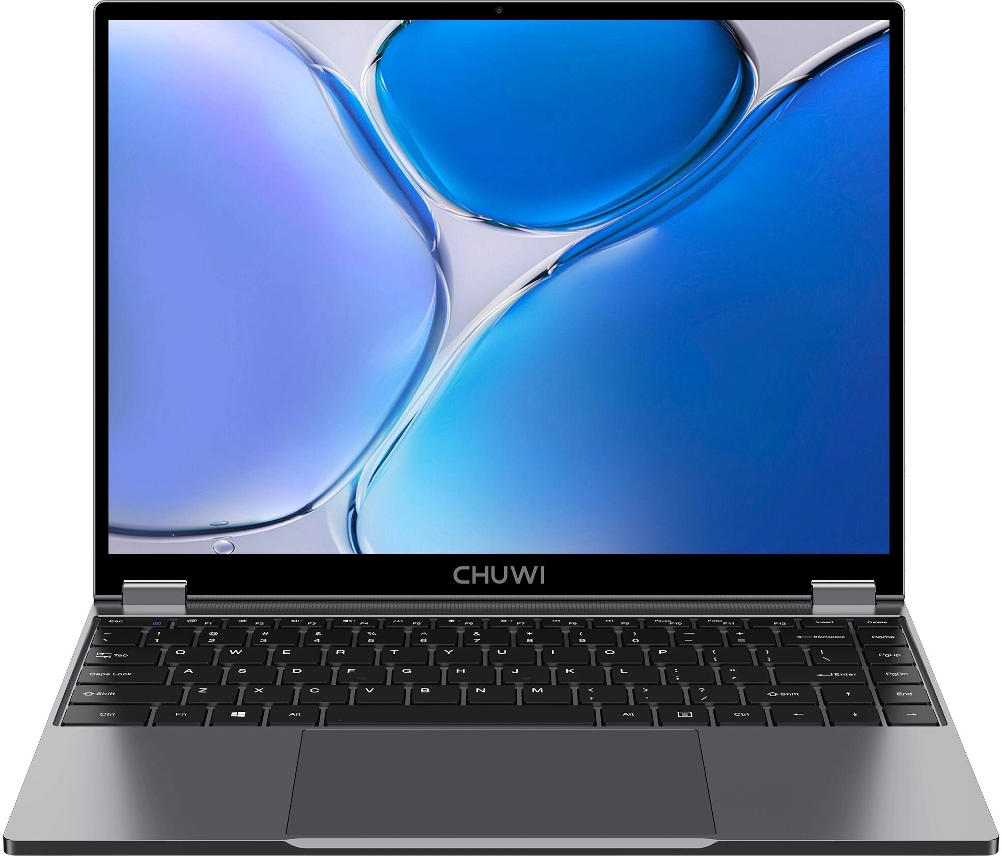 CHUWI Ноутбук Chuwi Freebook N-series N150 16Gb SSD512Gb Intel Graphics 13.4" IPS Touch 2.5K (2520x1680) Windows 11 Home grey WiFi BT Cam 5000mAh