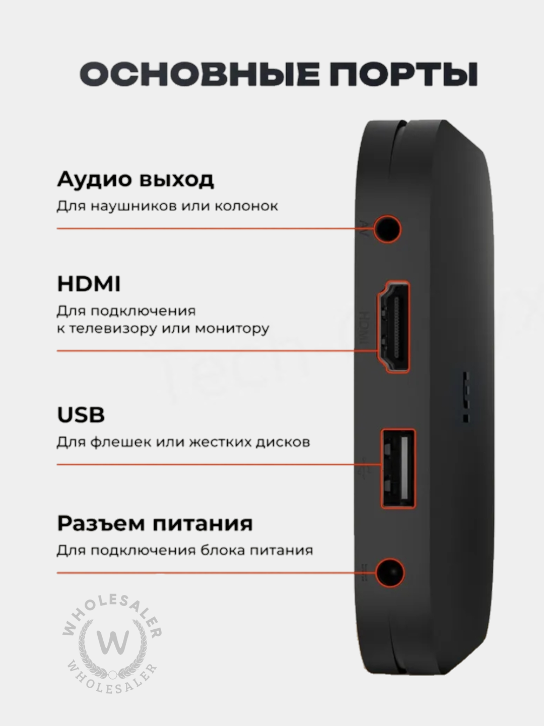 Умная Приставка для телевизора Mi Box S 3rd Gen , Google TV , GLOBAL — фото 1
