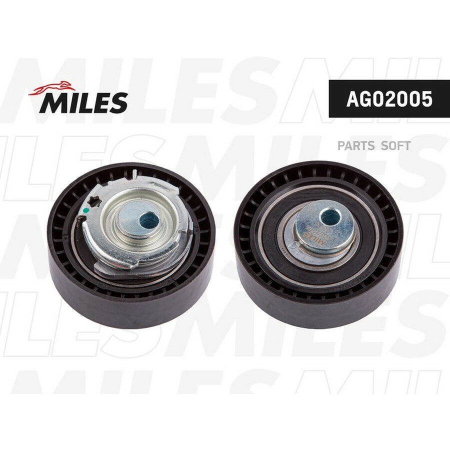MILES AG02005 Натяжной ролик ремня ГРМ