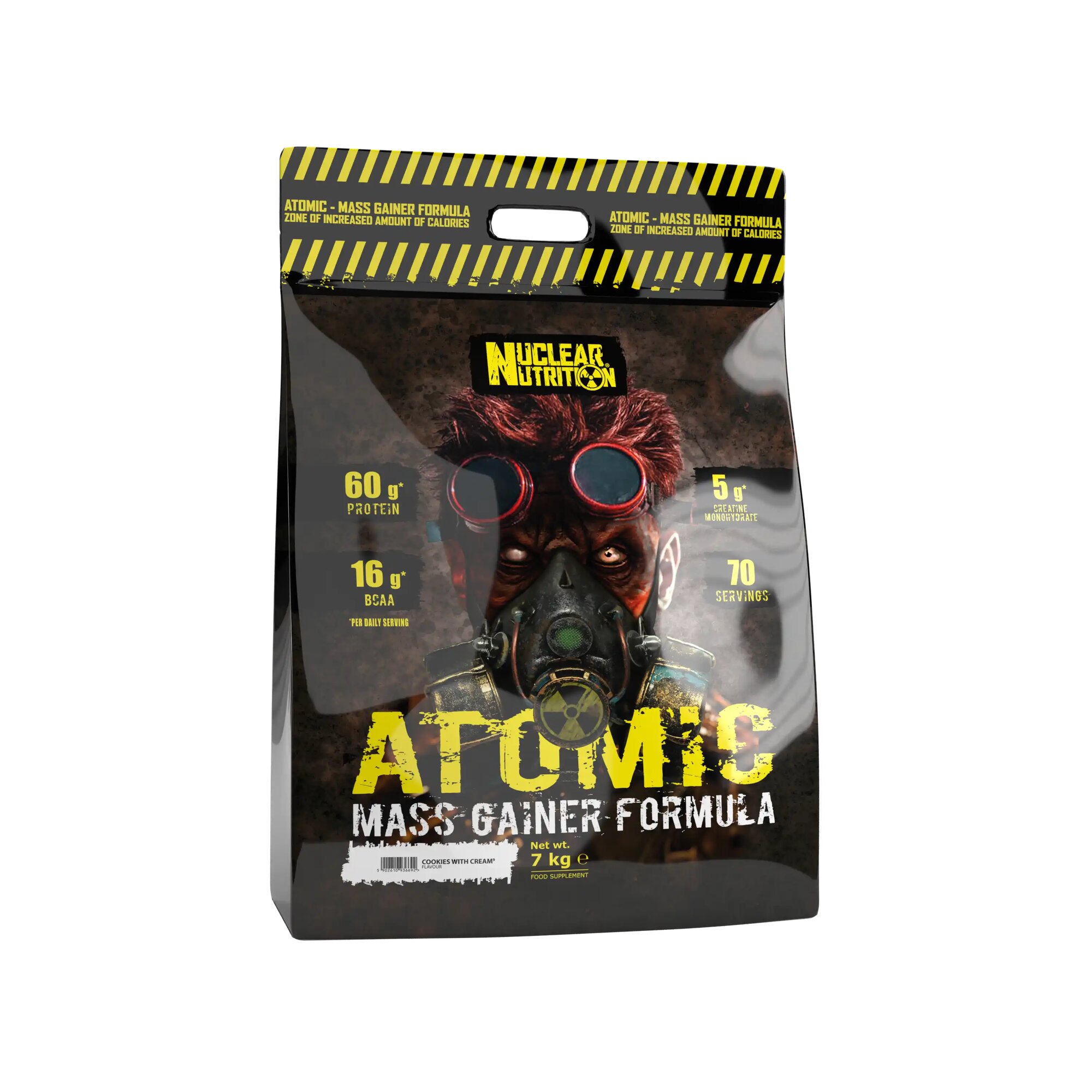 Gainer Atomic Mass от Nuclear Nutrition 7кг гейнер для набора массы. Шоколад