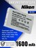 Аккумулятор для камеры Nikon (EN-EL5) COOLPIX (1600mAh)