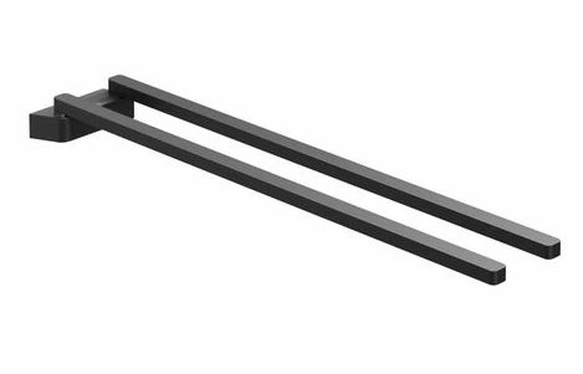 RAVAK TD 340.20 Подвижная настенная вешалка для полотенец черная