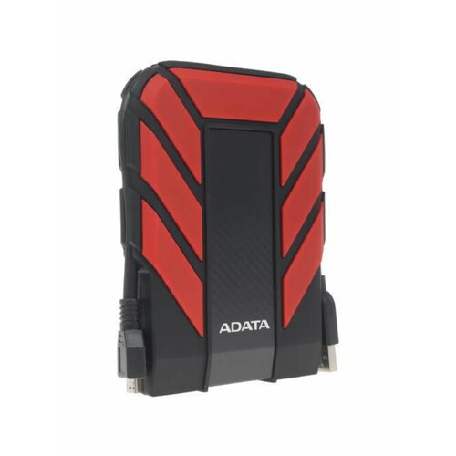 1 ТБ Внешний HDD A-Data HD710 Pro (AHD710P-1TU31-CRD) красный - 2.5", 5400 rpm, USB 3.2 Gen1 (USB 3.0, USB 3.1 Gen1) Type-A