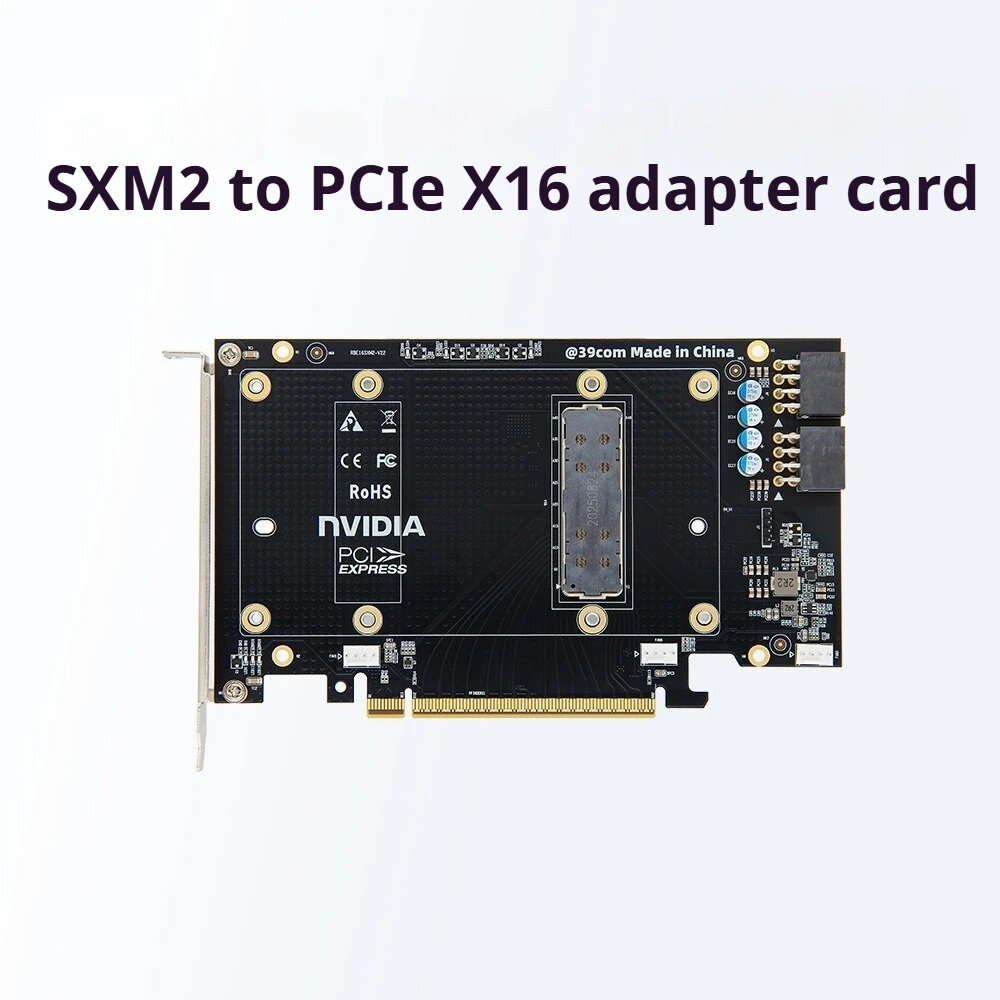 SXM2 to PCIE NVLINK Adapter For Nvidia Tesla V100 SXM2 GPU
