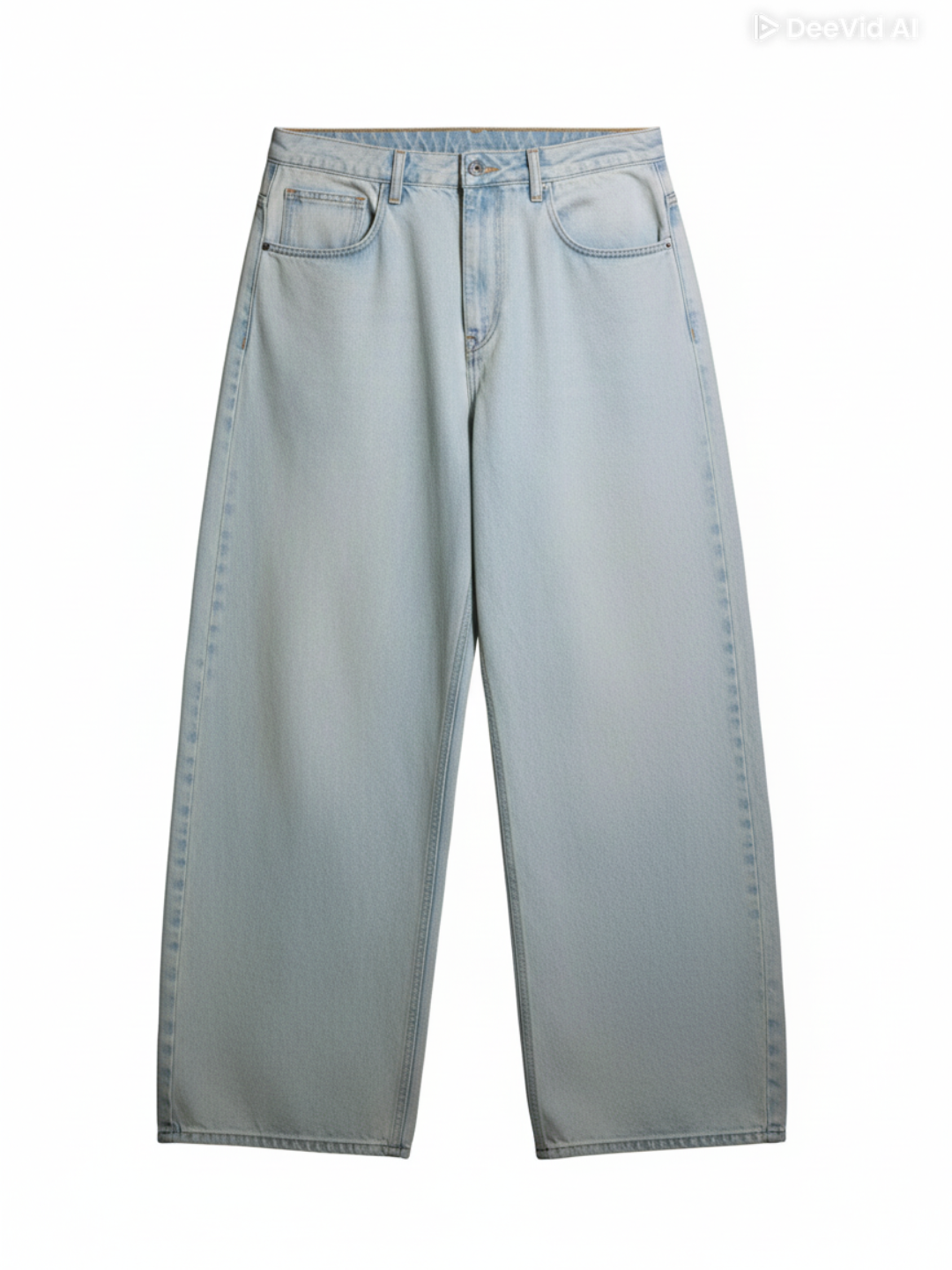 Джинсы широкие  1, размер XS — фото 1