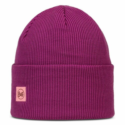 фото Шапка buff crossknit hat для взрослых и детей, размер onesize, фиолетовый