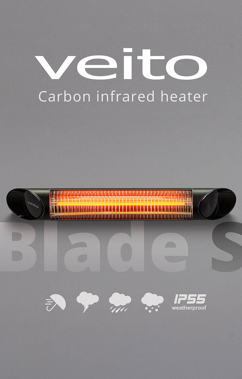 Карбоновый обогреватель Veito Blade S Black