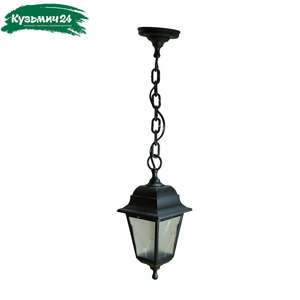 Светильник уличный Uniel UUL-A01H подвесной 60 Вт E27 IP44 черный