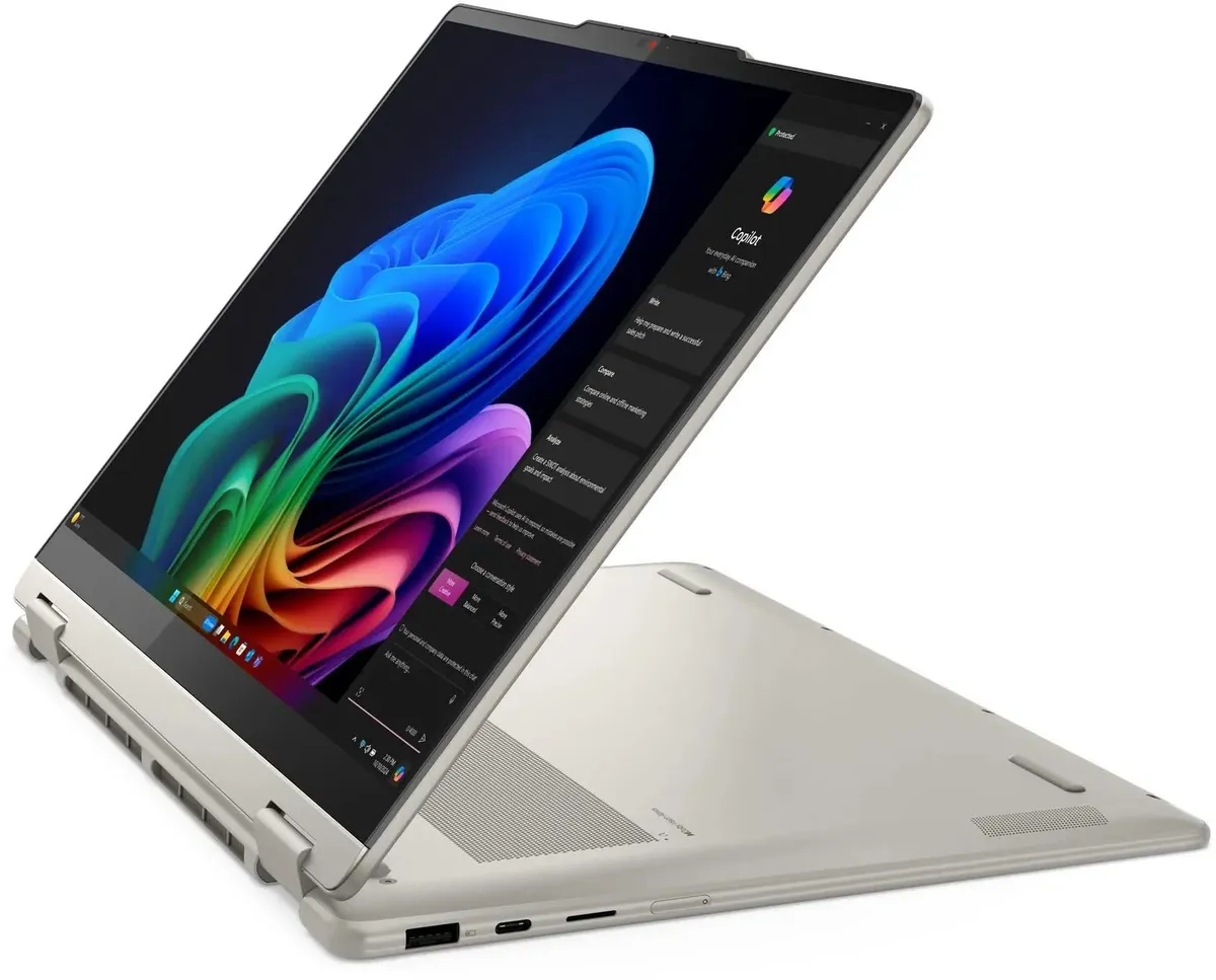 Ноутбук Lenovo Yoga 7 14AKP10 16" OLED, AMD Ryzen AI 5 340, 16 Гб, 1 Тб SSD, AMD Radeon 840M, Win11 (83JR0003US)