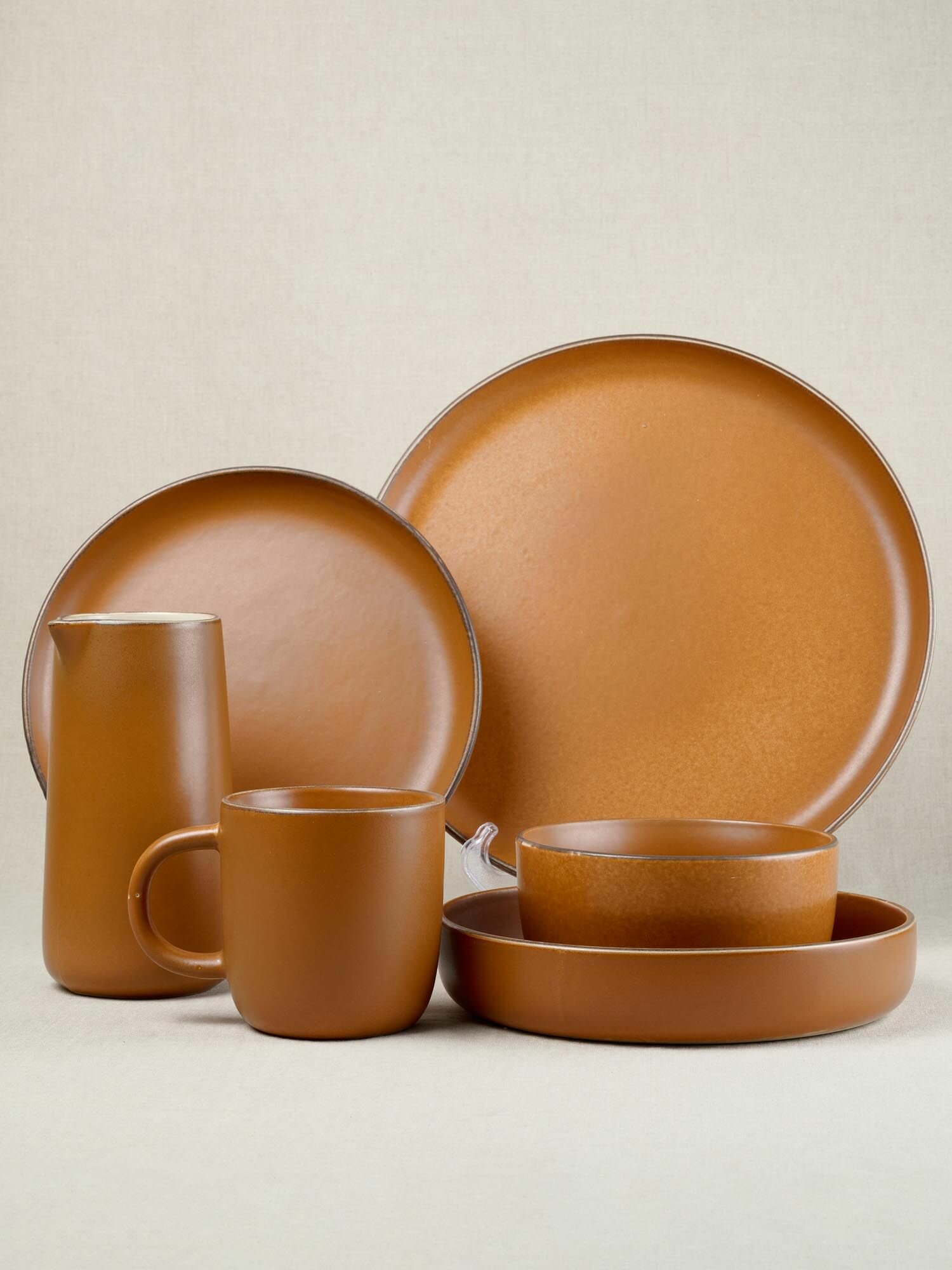 Набор посуды 6 ед, керамический столовый сервиз