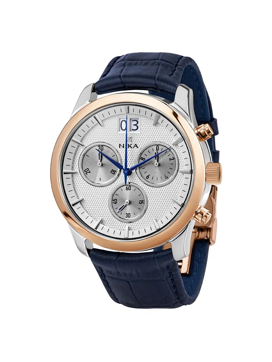 Наручные часы Ego, золото + серебро