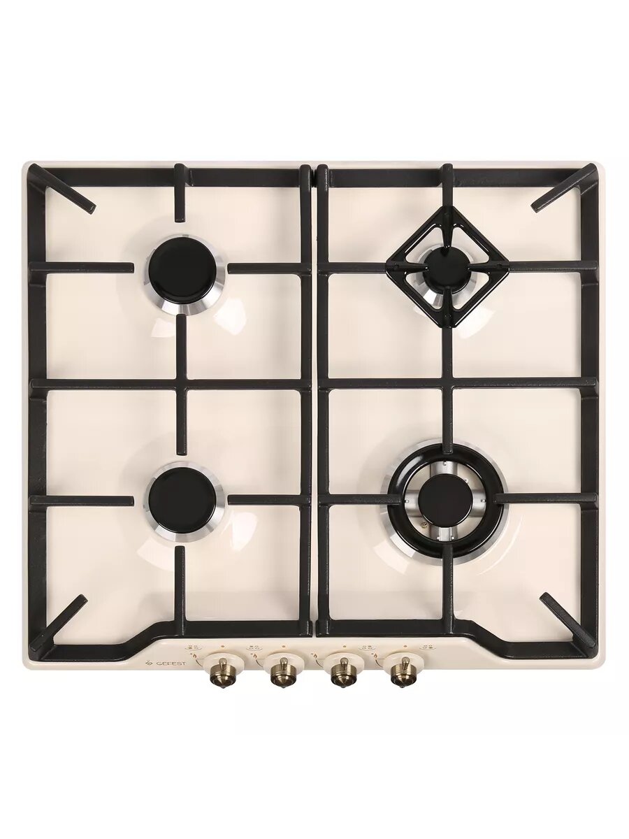 Встраиваемая варочная поверхность Gefest ПВГ 1212-02 K55 14882001 газовая, 4 конфорки