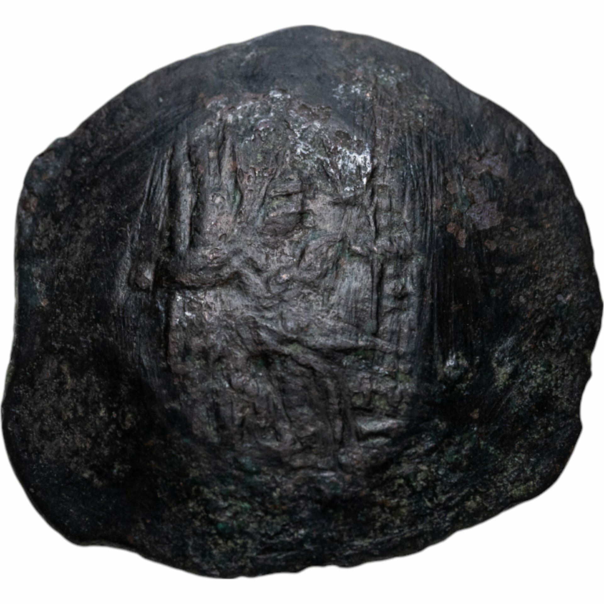 Византийская империя, Исаак II Ангел, 1185-1195 годы, Аспрон Трахи , Медь, в сохранности VF