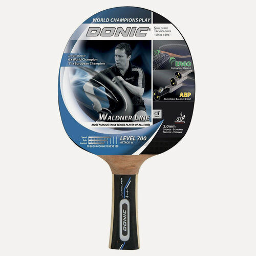 Изображение товара Ракетка для настольного тенниса Donic Waldner 700 754872, CV