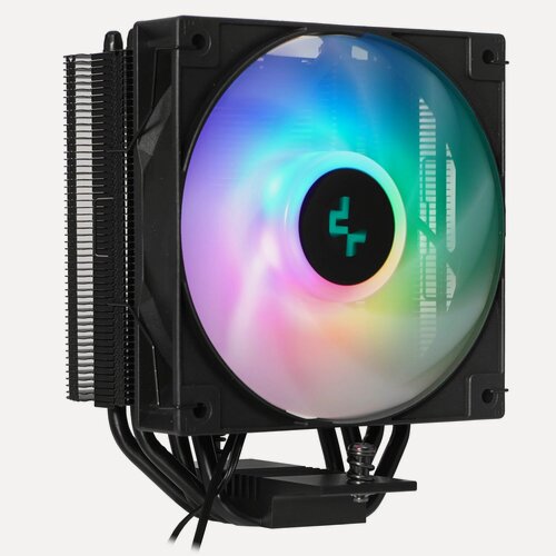 Изображение товара Процессорный кулер Deepcool AG400 BK ARGB (R-AG400-BKANMC-G-2) черный, 4-pin, ARGB, 120мм