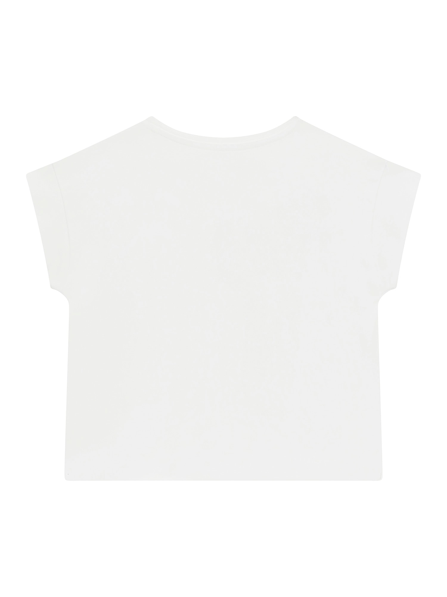 Футболка GUESS CROP SS T-SHIRT, , размер 14 лет, белый, — фото 1