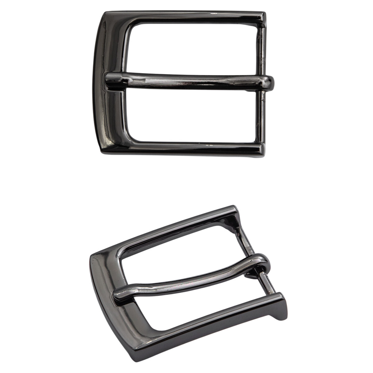 MR93 Пряжка для ремня мужская 30 мм (Nickel - тёмный никель), 3 шт