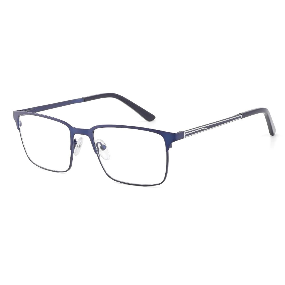 Мужские прогрессивные очки SENTA CR-39 C3 blue, 1.74, Единая версия, Анти-синий луч + фото-серый