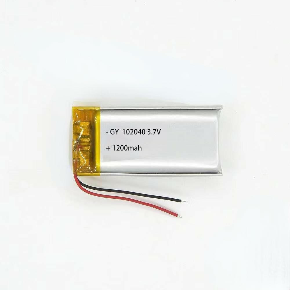 3.7V 1200mAh литий-ионный аккумулятор 102040 Литий-полимерная аккумуляторная батарея для MP3 MP4 Bluetooth-гарнитуры