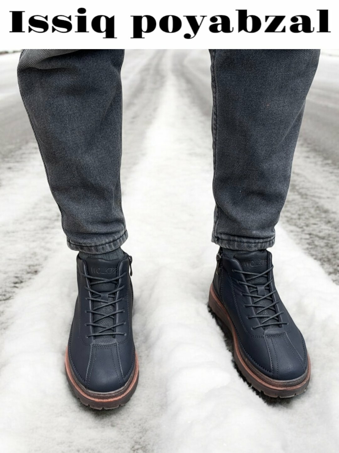 Полусапоги Master Seller Winter Line, полнота 1 (RU)/ на узкую стопу, размер 39 40 41 42 42 44, черный — фото 1