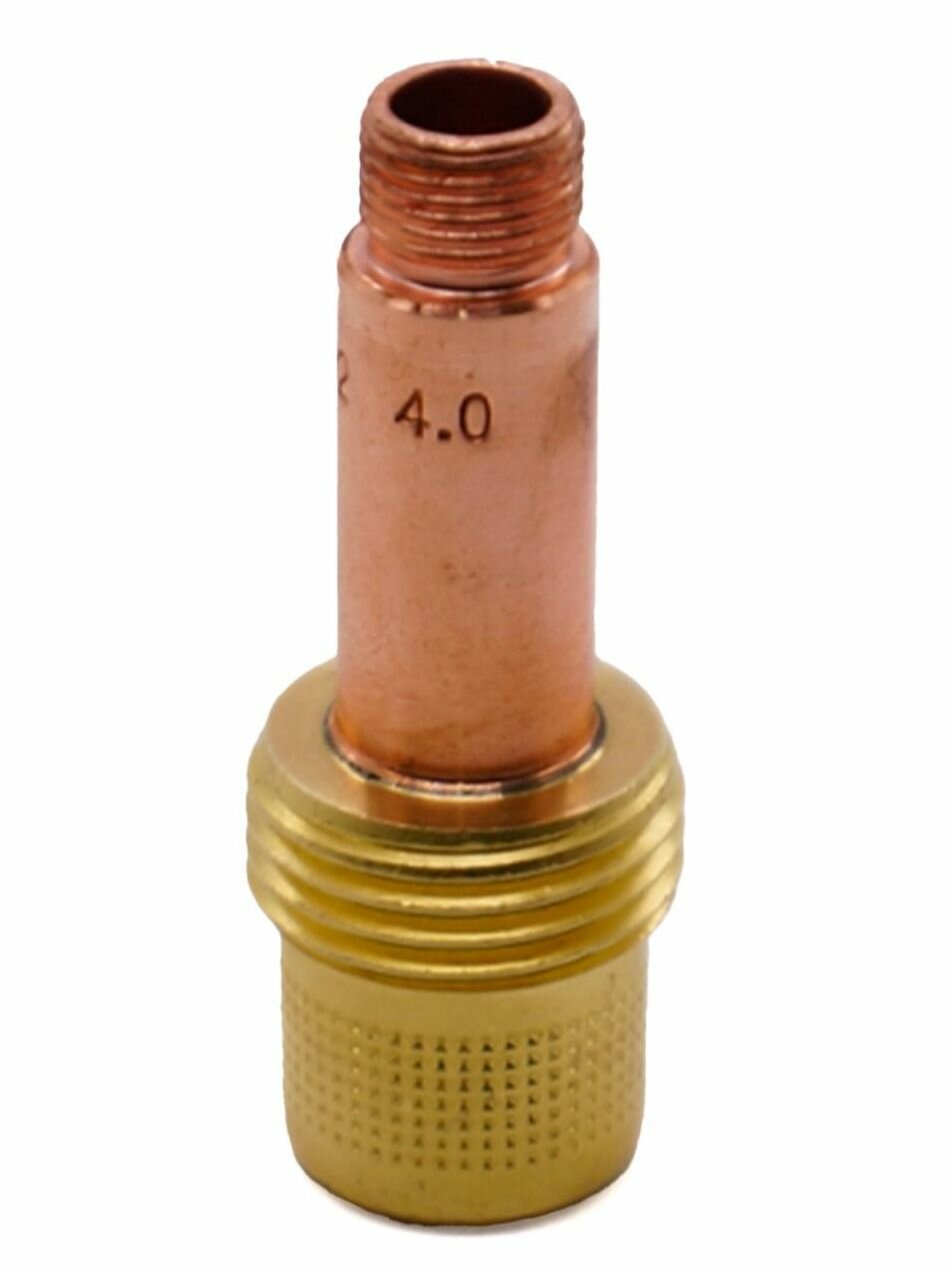 Гнездо зажимной цанги 4,0 L50,5 (45V63) газовая линза 1 шт, для аргонодуговой сварки (TIG/WIG)