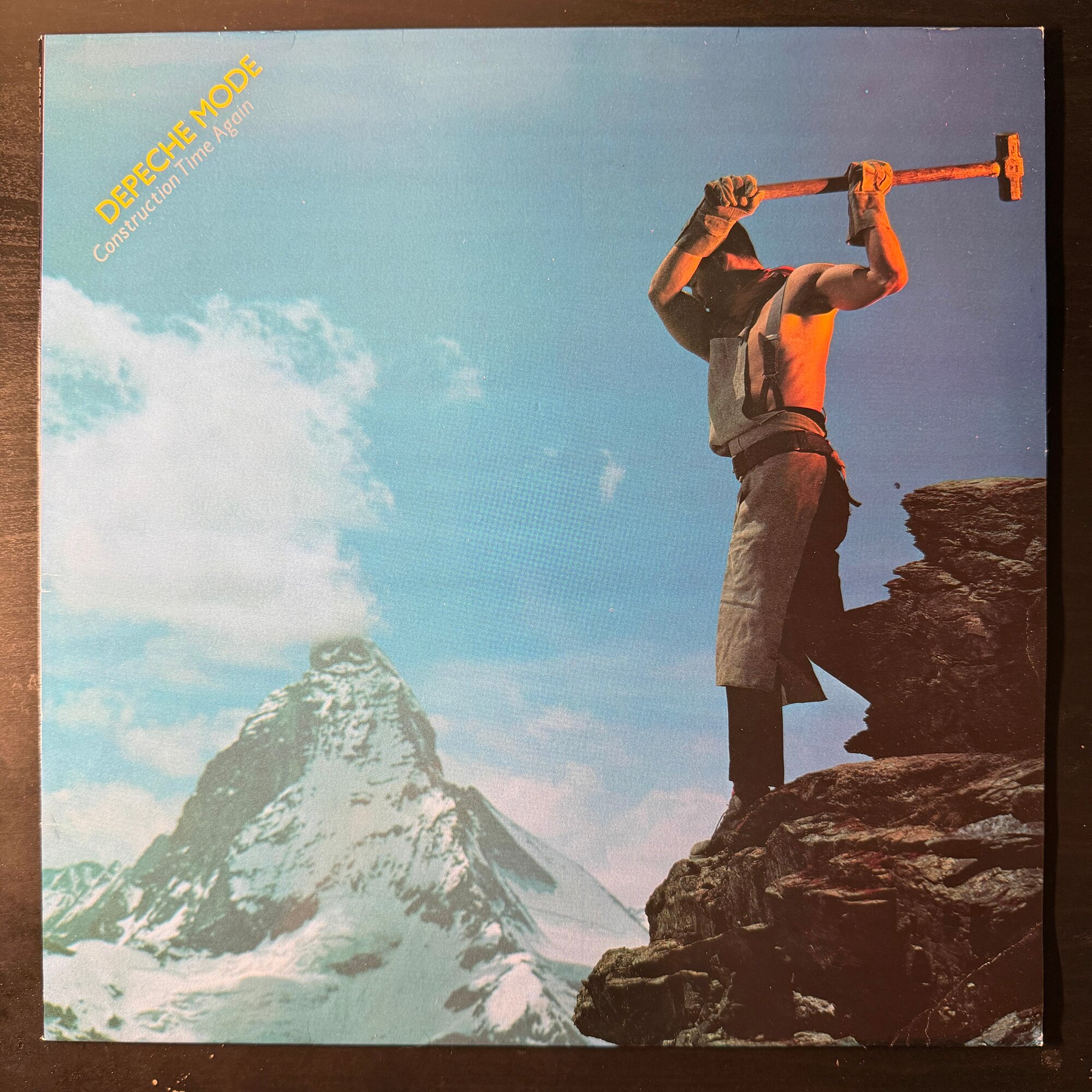 Виниловая пластинка Depeche Mode Construction Time Again (Скандинавия 1983г.)