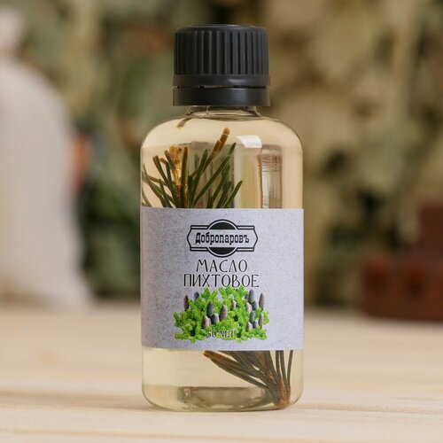Изображение товара Эфирное масло Добропаровъ, пихтовое, для бани и сауны, с веточкой, 50 мл