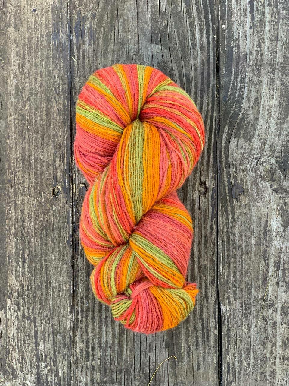 Пряжа Дундага 6/1 multicolor S30 164г