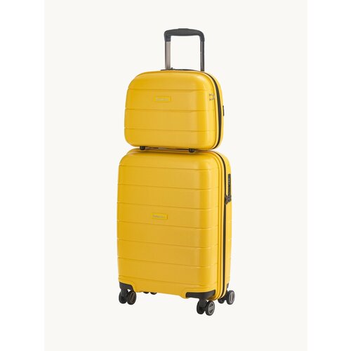 Чемодан Robinzon, 34 л, серый