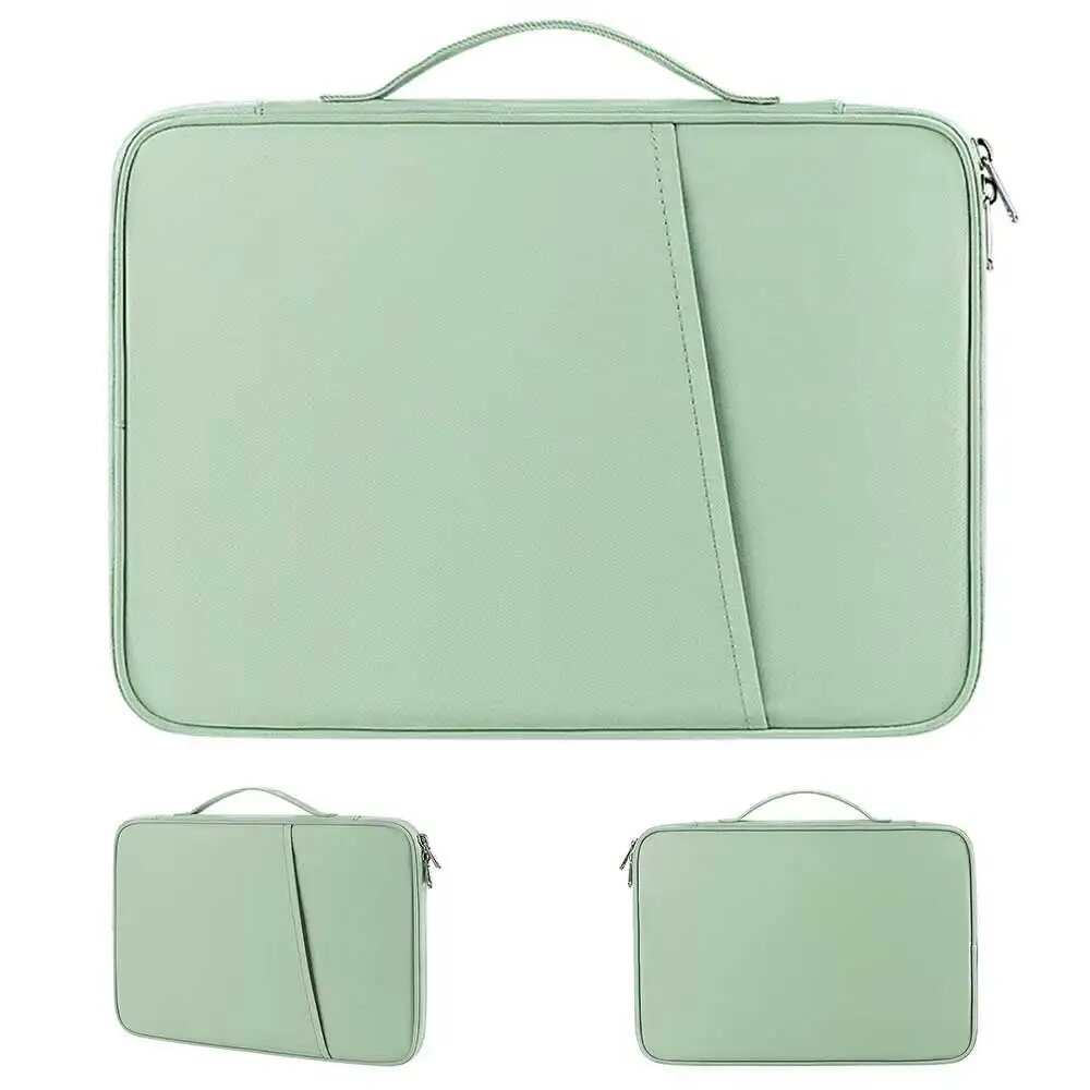 Сумка для ноутбука Hansong, нейлон, 11-13 дюймов 12.9-13 inch, Зеленый, Green