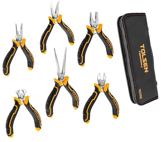 Набор мини-плоскогубцев, 6 шт. — фото 1