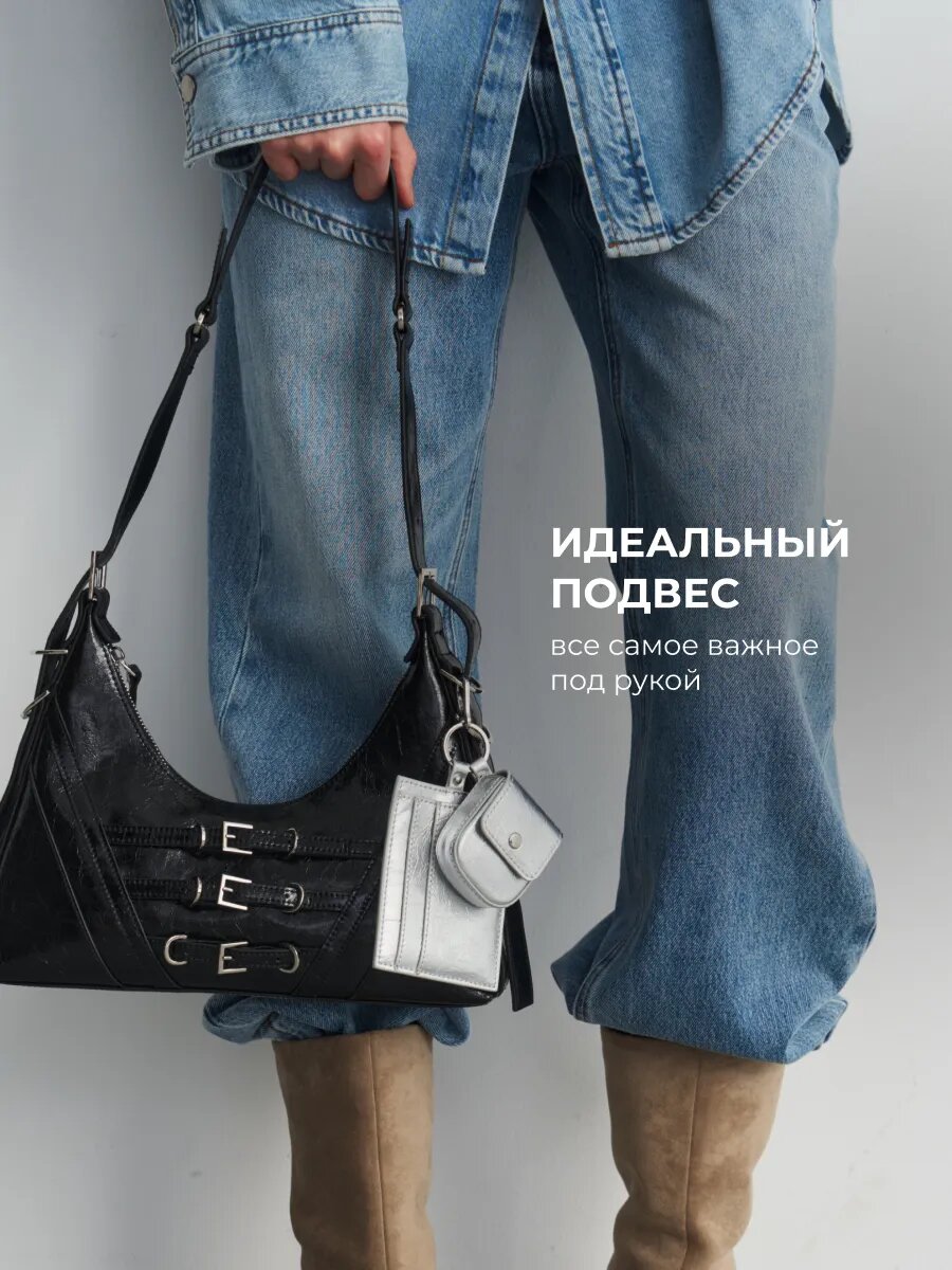 Держатель для сумок LeVertige, серый — фото 1