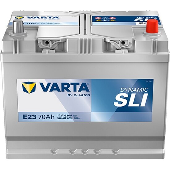 Аккумулятор Varta E23 Blue Dynamic 570 412 063 261x175x220 обратная полярность 70 Ач