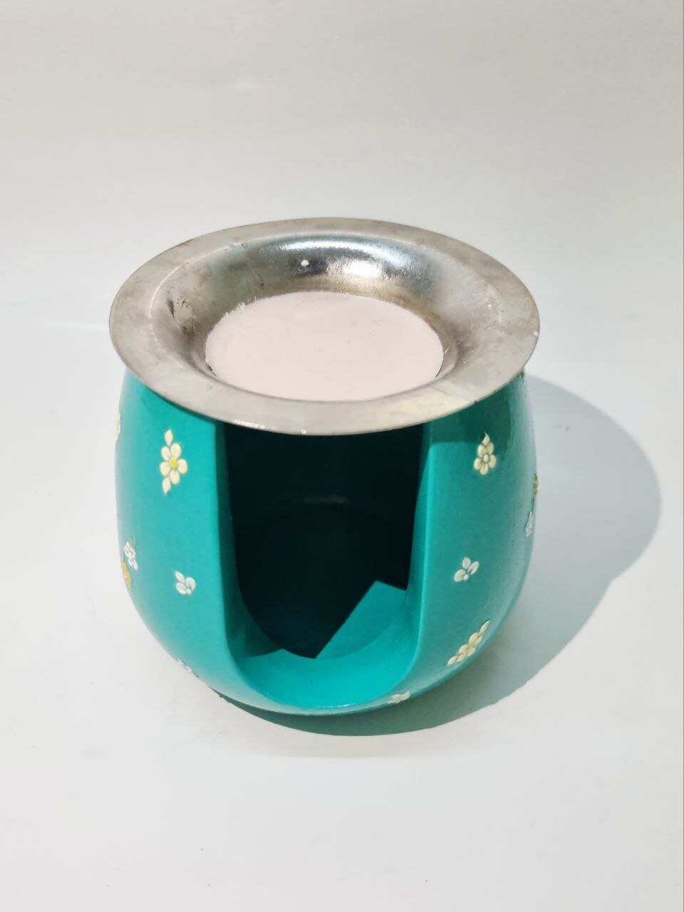 Набор. Аромалампа "Изысканное Наслаждение", с чайной свечой и аромасаше в подарок, ручная работа — фото 1