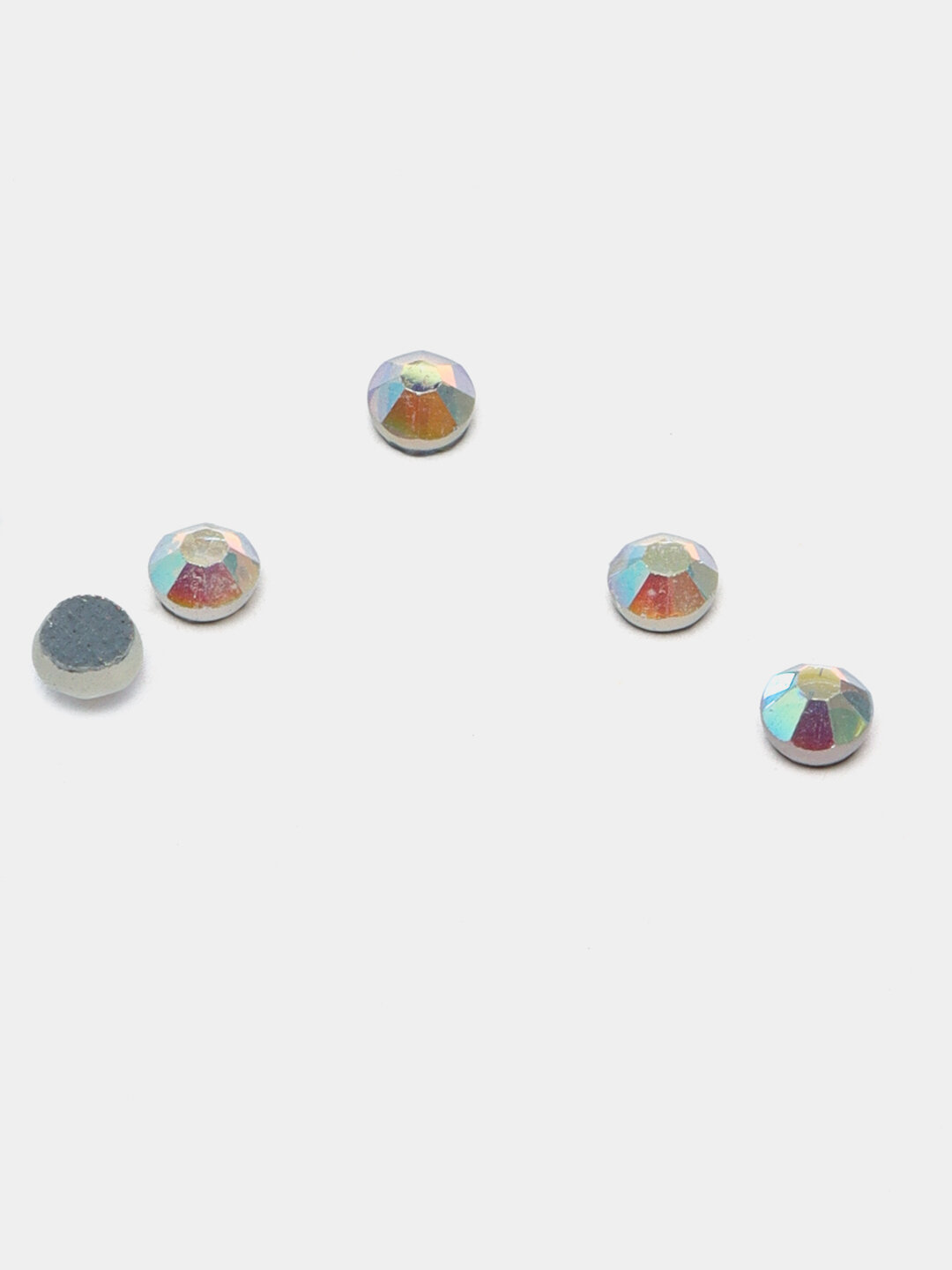 Стразы стеклянные, термоклеевые - Ледяной, SS10 (2.8-2.9 мм),20 гр — фото 1