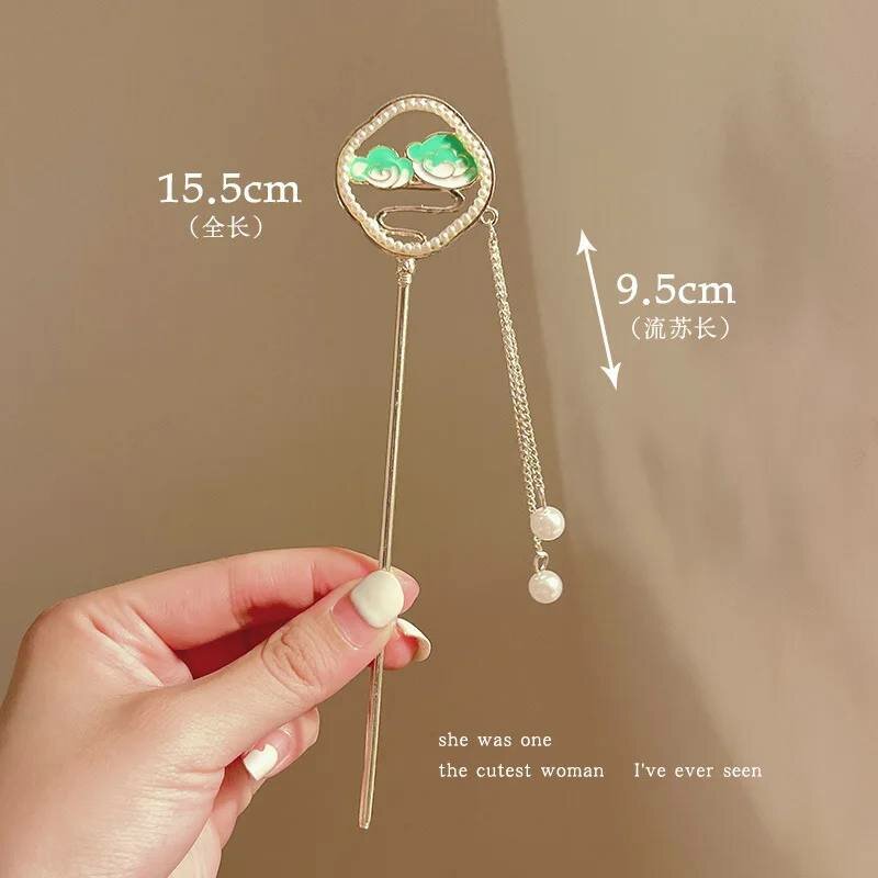 Металлические палочки/шпильки для волос ручной работы Изящный аксессуар в восточном стиле. тонкая ручная сборка