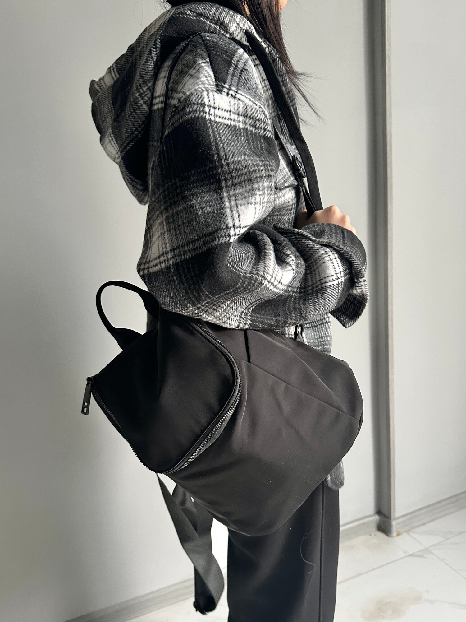 Рюкзак INK, фактура гладкая, черный — фото 1