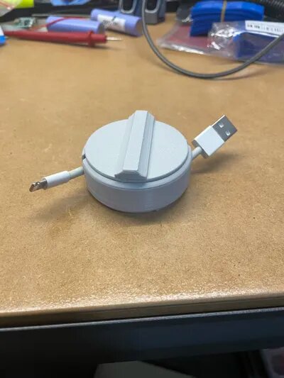 Органайзер для кабеля USB, компактный держатель для намотки и хранения проводов