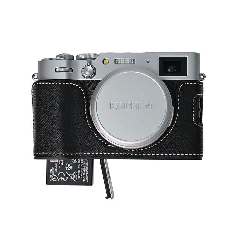 Камерный базис Fujifilm X100VI 6-го поколения, черный холст, надежная посадка для серии X100V