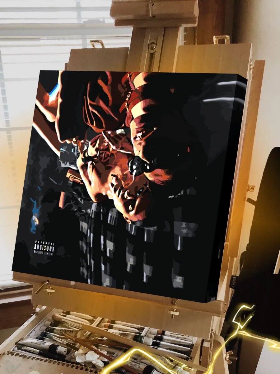 ROCKET картина по номерам на холсте — фото 1