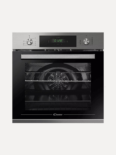 Изображение товара Духовой шкаф CANDY FCT615X, объем 70 л, серебристый, 2 стекла, A-класс