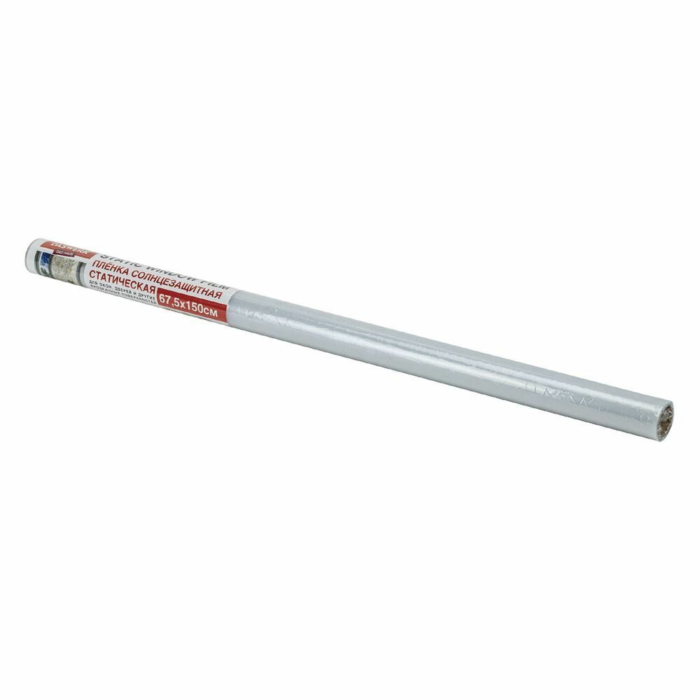 Пленка на окно самоклеящаяся статическая без клея, солнцезащитная, 67,5х150 см, "Витраж", DASWERK