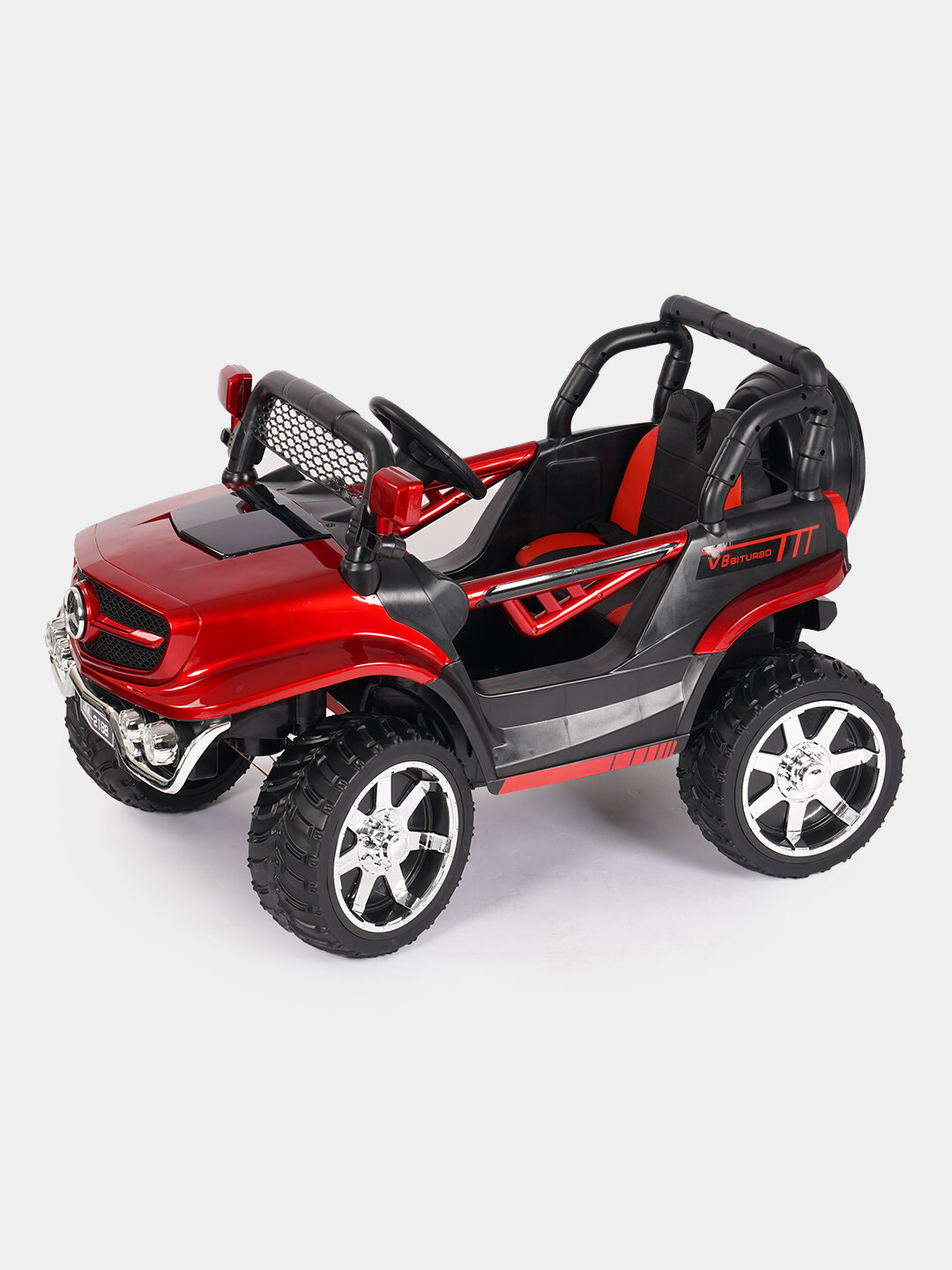 Электромобиль для детей Mercedes Off-Road , световые эффекты — фото 1