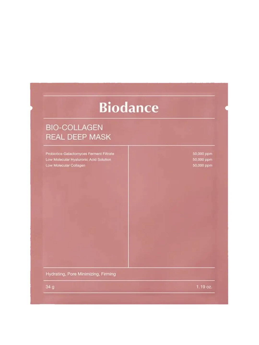 Маска Biodance Bio Collagen, для лица, увлажнение, питание, восстановление кожи