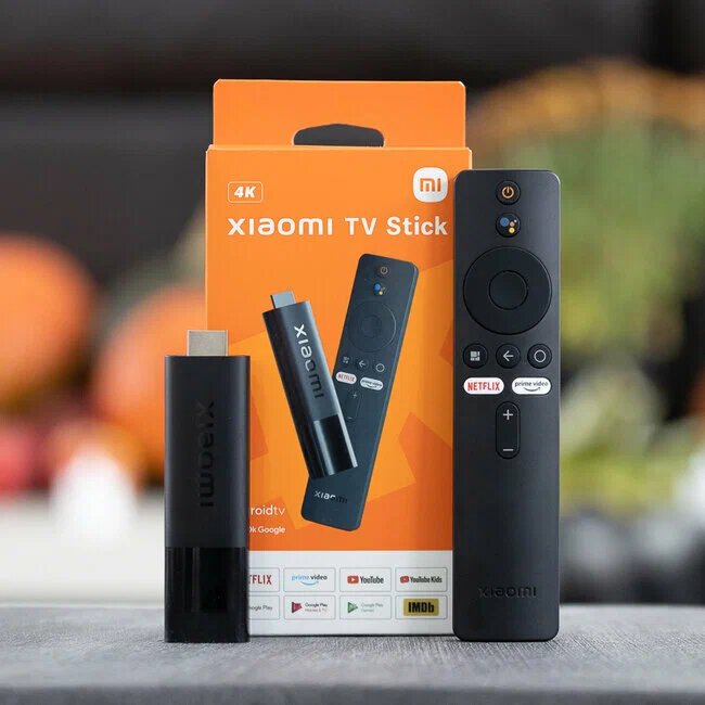Телевизор Xiaomi Mi TV Stick, 4K, Wi-Fi, Android TV, Google Assistant — фото 1