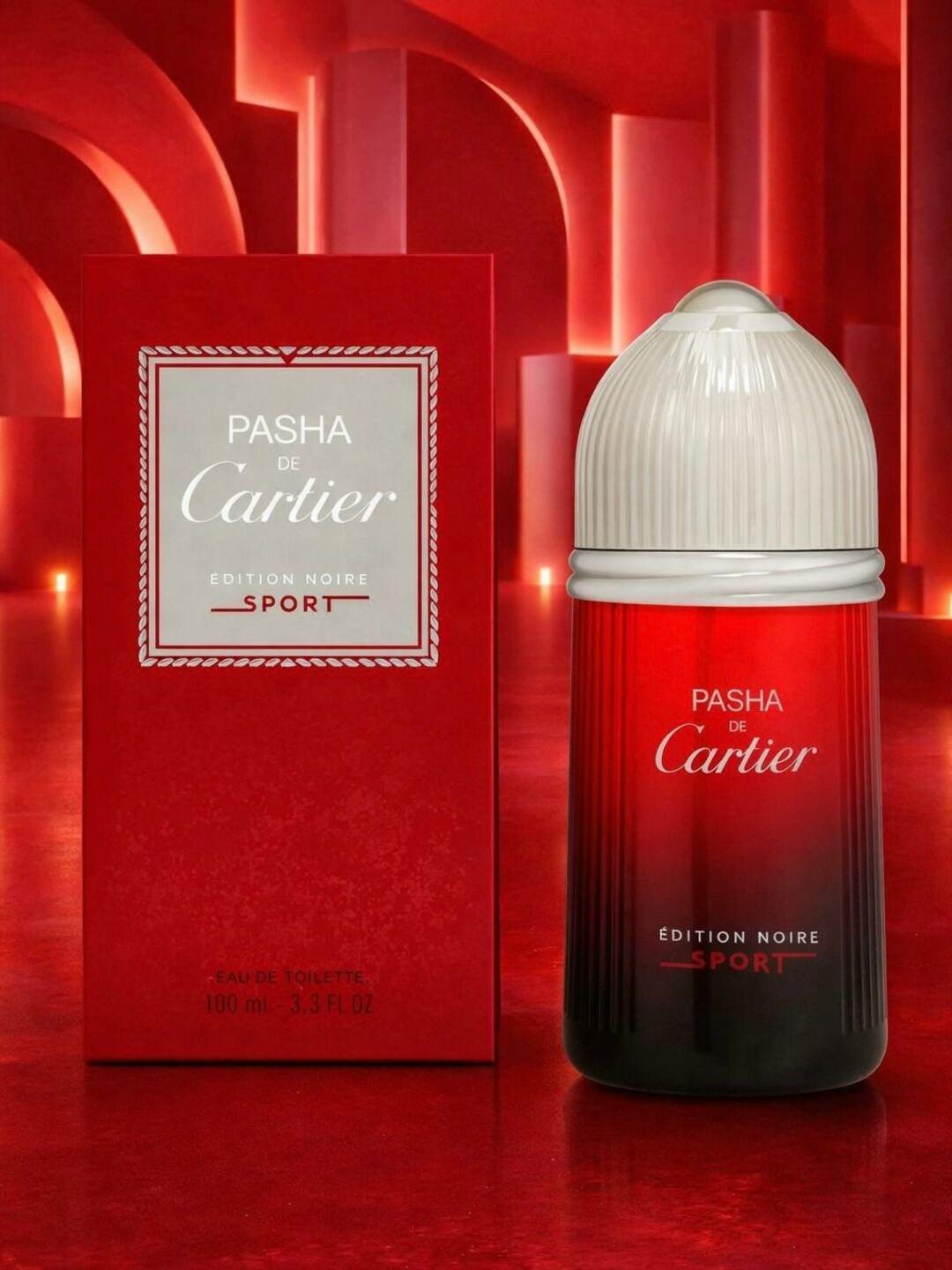 Cartier Pasha de Cartier Edition Noire Sport туалетная вода для мужчин, 100 мл