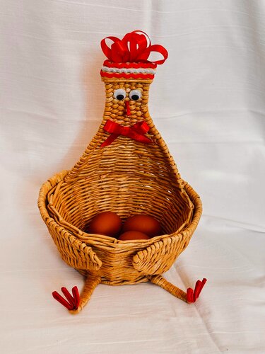 Изображение товара Пасхальная корзина Курочка