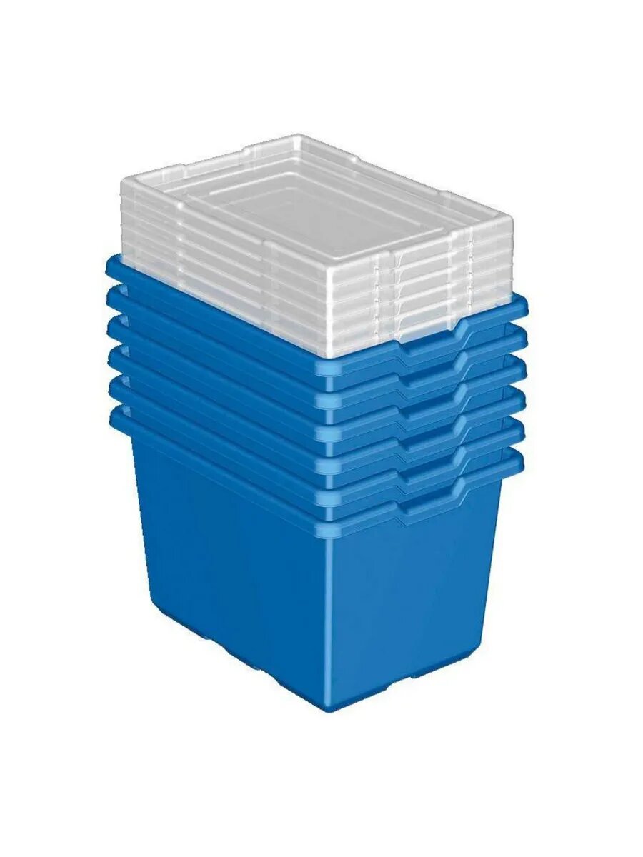 Lego 9840 Компл. бол. коробов для хранения деталей (6 шт.)