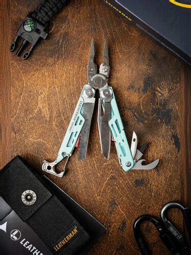 Изображение товара Мультитул Leatherman Signal Aqua & Silver 833187, 19 инструментов